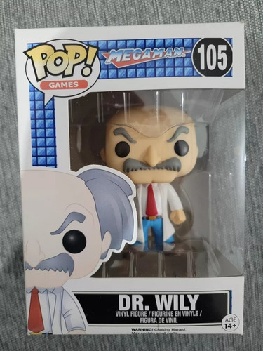 Funko Pop! Dr. Wily #105 Original - Megaman