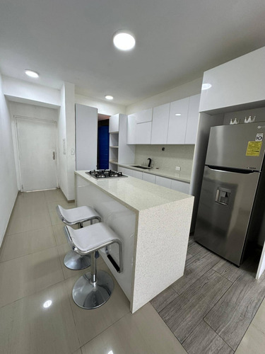En Venta Apartamento Amoblado En Urb.manantial, Res. Le Mans Cod 282653