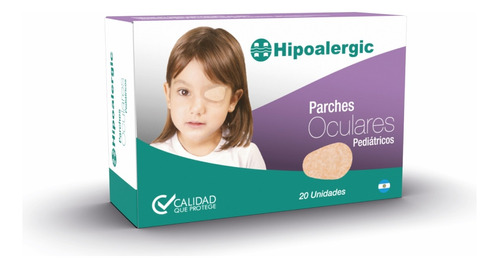 Parche Ocular Adhesivo Hipoalergic X20u Pediatrico / Adulto