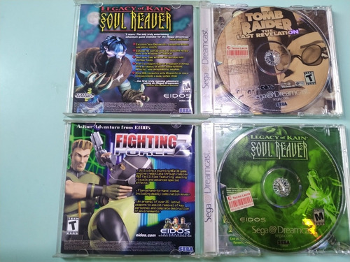 Imagem 5 de 5 de Games Dream Cast Tomb Rider E Soul Reaver Completos