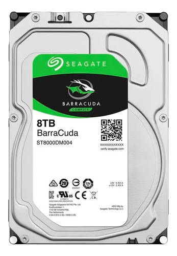 Disco Duro Interno Seagate Barracuda 8tb Pc/dvr Vigilancia