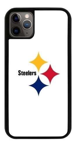 Funda Uso Rudo Tpu Para iPhone Pittsburgh Steelers Nfl 03