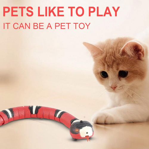 Juguete De Serpiente Recargable Por Usb Intelligent Sensing