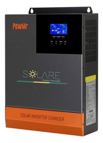 Inversor Solar Hibrido 5000w/48v/ 120vca.