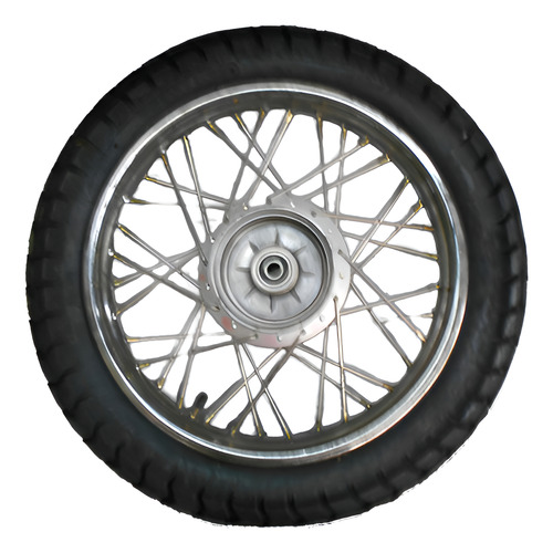 Rueda Trasera Original Zanella Zr 250 Freno A Tmb Rod. 17