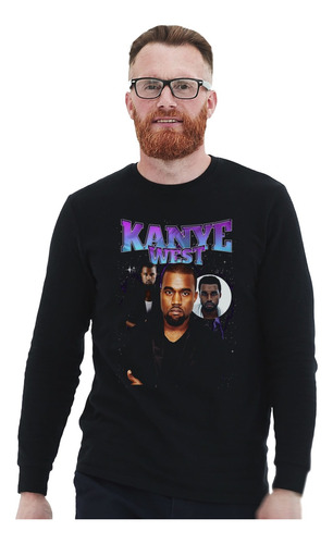 Polera Ml Kanye West Flashing Lights Stars Abominatron