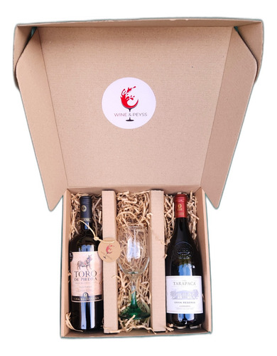 Regalo Pack Vinos Gran Reserva Torodepiedra/carmenere + Copa