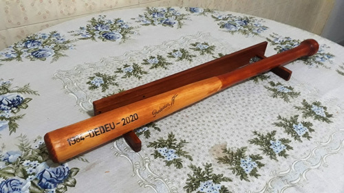 Taco De Baseball Com Suporte - Atesanal Personalizado