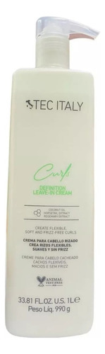 Crema Curls Definicion De Rizos Leave In Cream 1lt Tec Italy