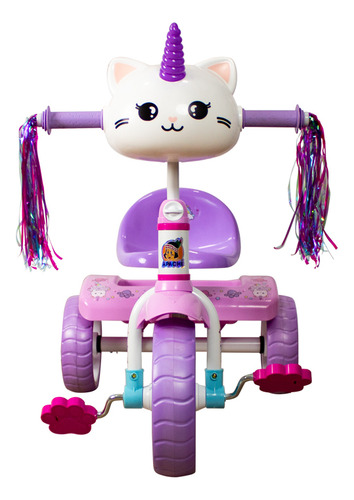 Triciclo Apache Gato 3d C/cajuela