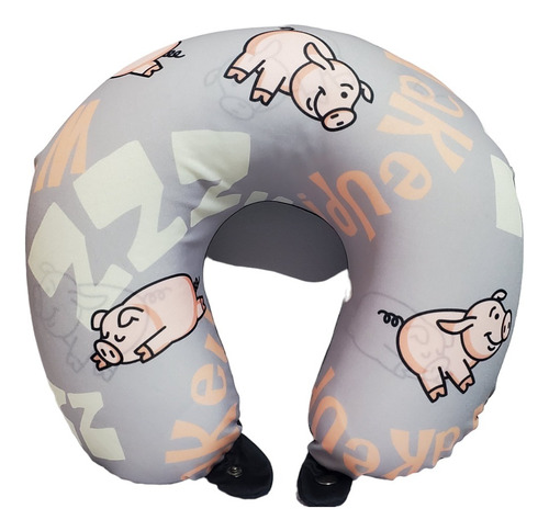 Almohada De Viaje Viscoelástica Para Cuello Memory Relax P