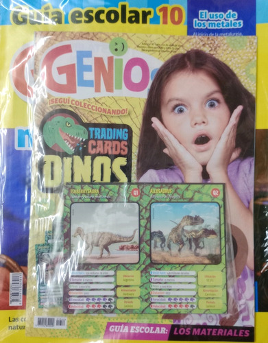 Revista Genios Dino Trading Cards 22 Abril 2024 Número 10