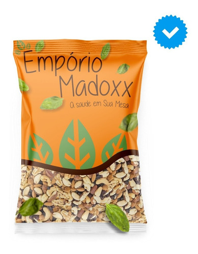 Mix Castanhas Nuts Caju Pará Brasil Nozes Amêndoa Uva Passa