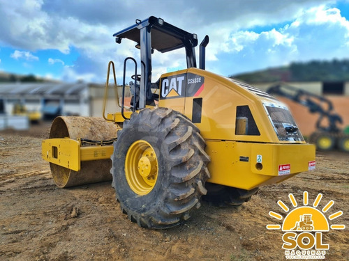 Imagem 6 de 14 de Rolo Compactador Caterpillar Cs533e