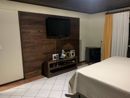 Imagem 15 de 23 de Prédio Comercial De 3 Andares (oportunidade De Renda)- Com Padara Em Baixo 2 Aptos Para Locação - Areais - Pr0006