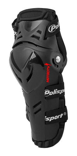 Rodillera Motocross Enduro Polisport Devil Negro Shin Guard