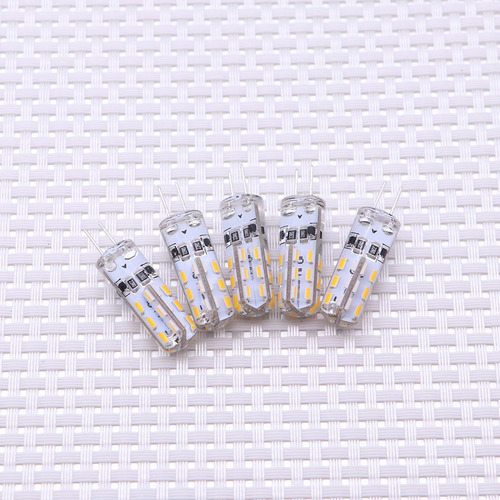 5 Bombillas Led Smd G4 De Bajo Consumo, 12 V, 1,5 W, 24 3014