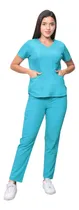 Comprar Uniformes Médicos Tela Nova Semistrech Turquesa