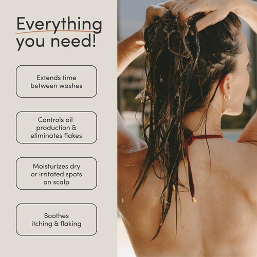 Shampoo E Soro Anti-caspa Júpiter Para Mulheres E Homens - F