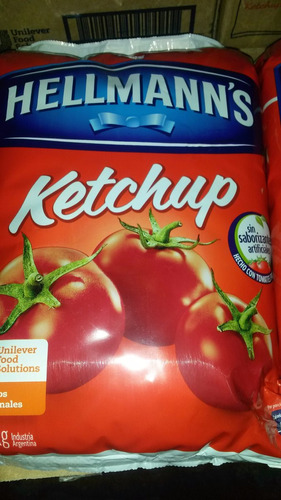 Ketchup Hellmans X 3 Kg