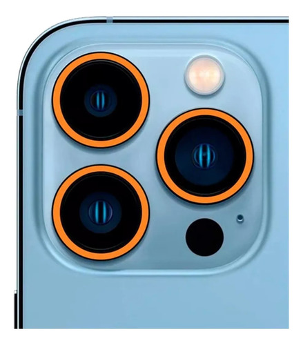 Vidrio Templado Neon Camara Para iPhone 14 14 Pro 14 Pro Max