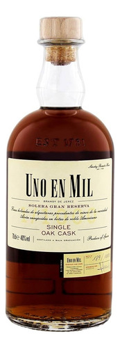 Paquete De 3 Brandy Uno En Mil 700 Ml