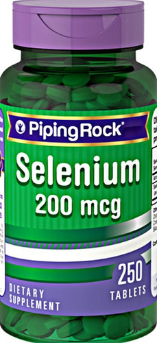 Selenio 200 Mcg 250 Tabl. Selenium