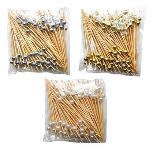 300x Tenedores Para Comida Y Fruta, Palillos Para Cóctel,