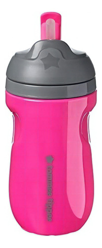 Tommee Tippee Botella De Agua Aislada Con Asa Para Niños Color Rosa