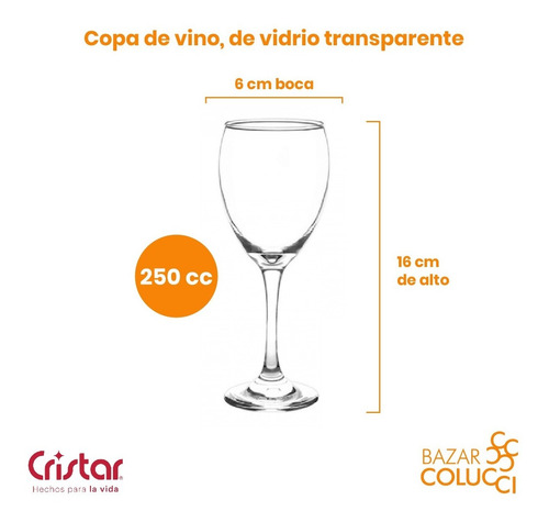 Set Juego 18 Copas Agua Vino Champagne Aragon Versalles