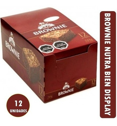 Brownie Nutra Bien Caja 12 Unidades