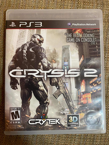 Crysis 2 Para Play Station 3 - Ps3 * Pasti Games *