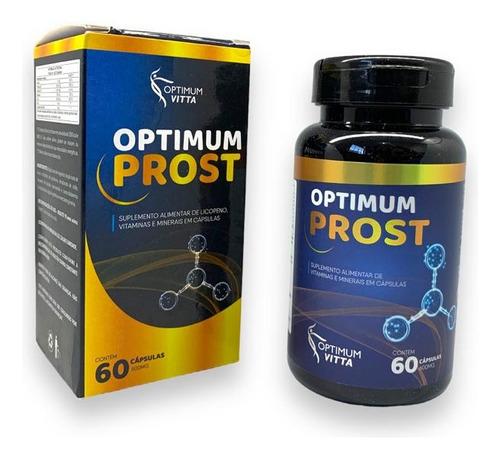 Suplemento Alimentar De Licopeno Optimum Prost Masculino Sabor Sem Sabor