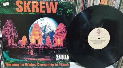 Lp - Skrew - Burning In Water, Drowing In Flame - 1992 (Usado)