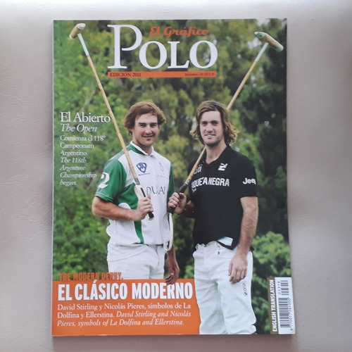 Revista El Grafico Polo El Clasico Moderno N° 319 Nov 2011