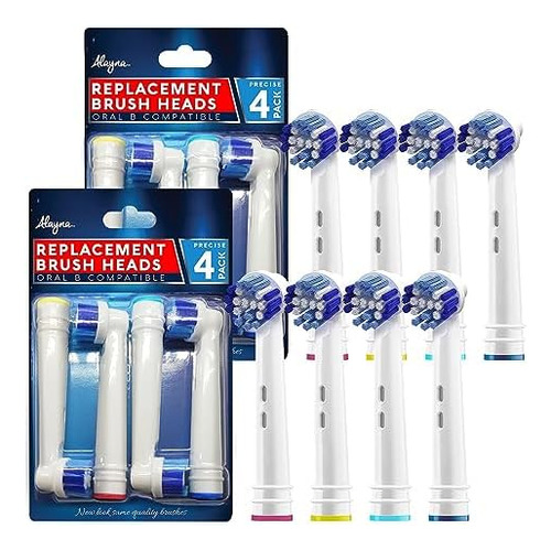 Cabezales De Repuesto Compatibles Con Oralb Braun Paquete De