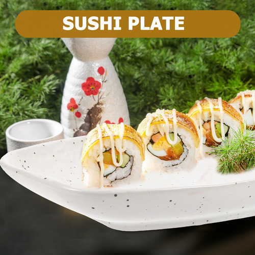 Platters Platos Llanos Plato De Sushi De Cerámica