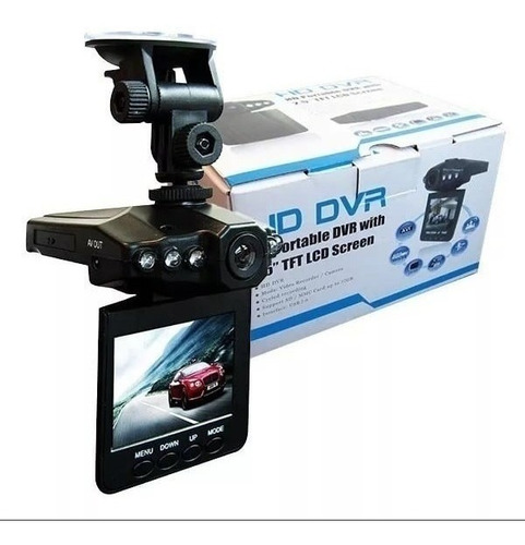 Imagen 2 de 3 de Cámara Dvr Carro Hd Visión Nocturna Pantalla 2.5'' Sensor