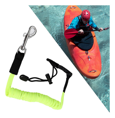 Para Correa De Remo De Kayak, Cuerda De Cordón En Espiral