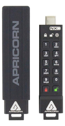 Apricorn Memoria Usb 3.2 Tipo C Con Llave Segura Aegis De 12