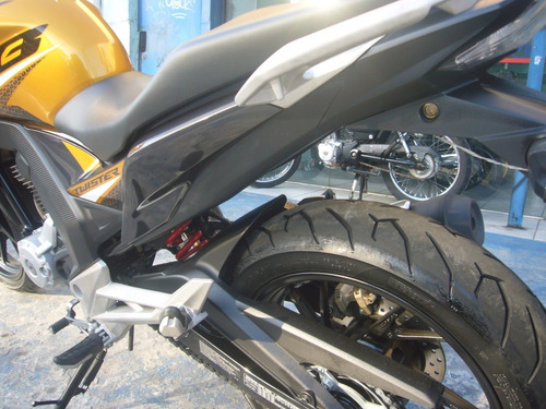 Imagem 6 de 9 de Honda Cb 250 Twister 2020 Abs Amarela Nova Baixo Km Troca