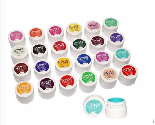 Kit De 24 Gel De Color Para (pintar O Decorar) Uñas