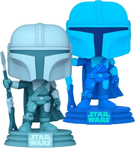 Funko Pop Mandalorian Glow Entertainment Earth Sticker Nuevo