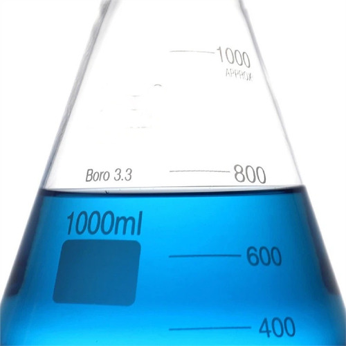 Erlenmeyer Vidrio 25ml Graduado Borosilicato 3,3