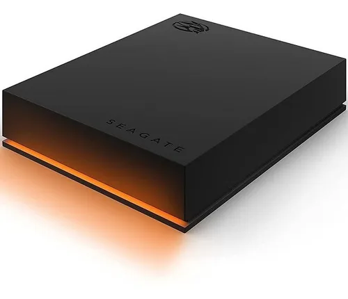 Disco Duro Externo Seagate Firecuda 5tb Gaming Rgb Usb 3.2 Color Negro