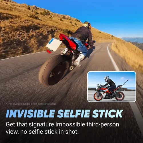 Paquete De Manillar De Motocicleta Action Camera Insta360 X4
