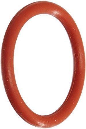 029 Silicone O-ring, 70a Del Durómetro, Rojo, 1-1 / 2  Id, 1