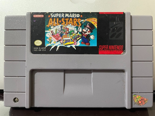 Super Mario All Stars - Sin Bateria No Guarda Partidas Snes