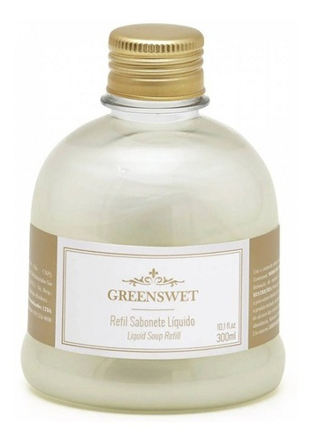 Refil Sabonete Liquido 300ml Bambu Greenswet