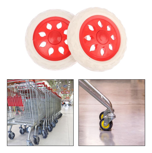 Ruedas Plegables Para Carrito De Compras, Ruedas Para